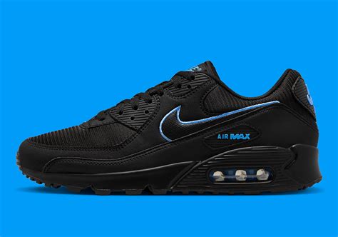 nike air max 90 black blue maat 46|Air Max 90 new style.